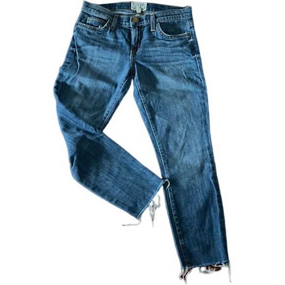 Current Elliott "The Stiletto Townsend Destroy" Blue Jeans / 26 - Picture 2 of 5